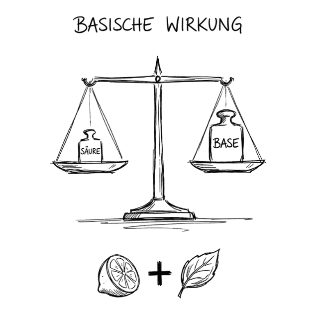 Basische Wirkung