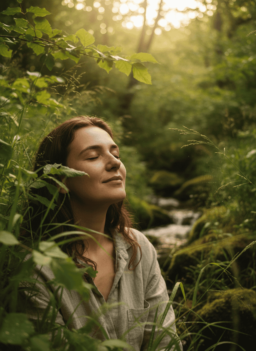 Mensch in der Natur