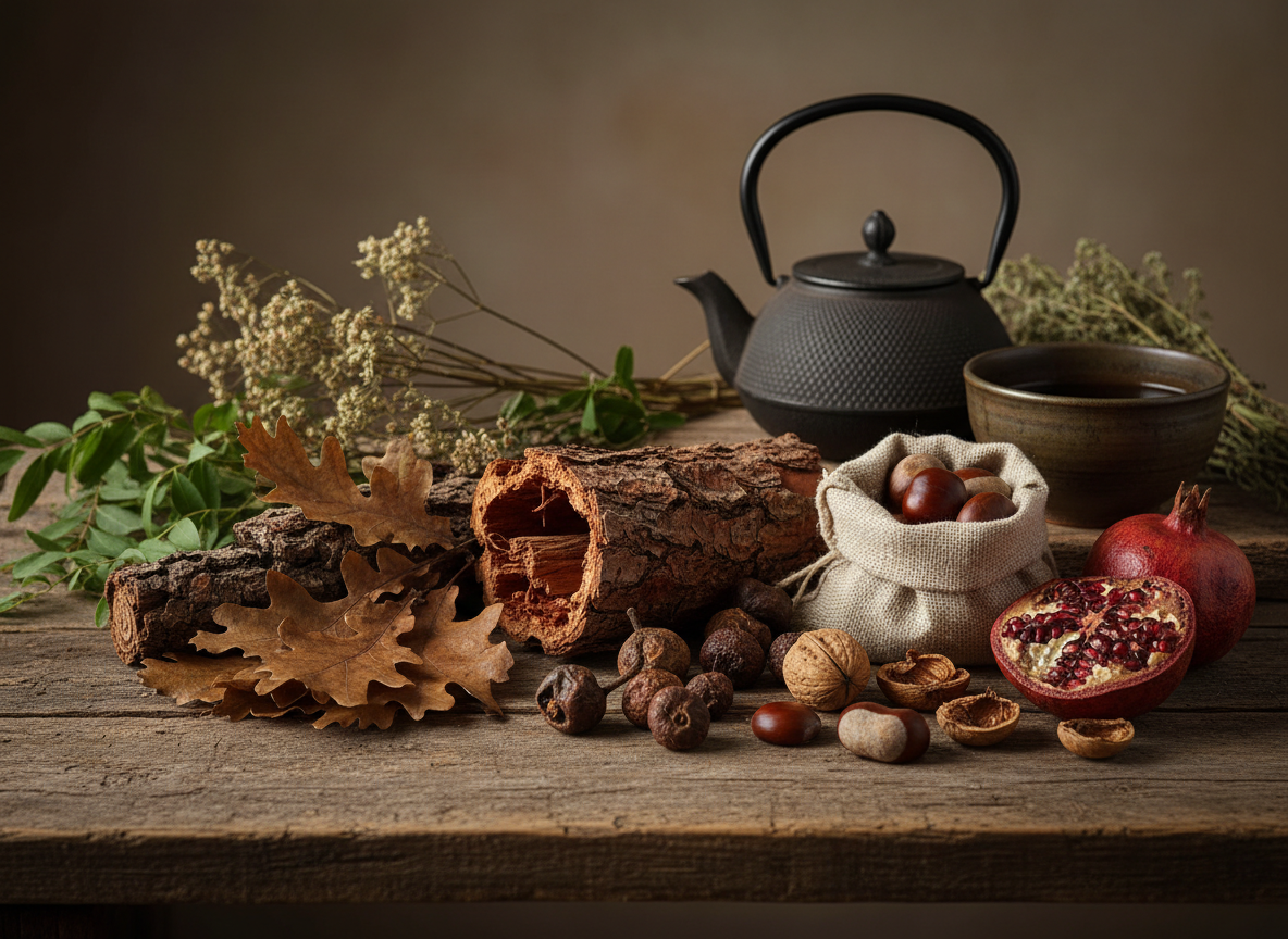 Pflanzliche Gebstoffe