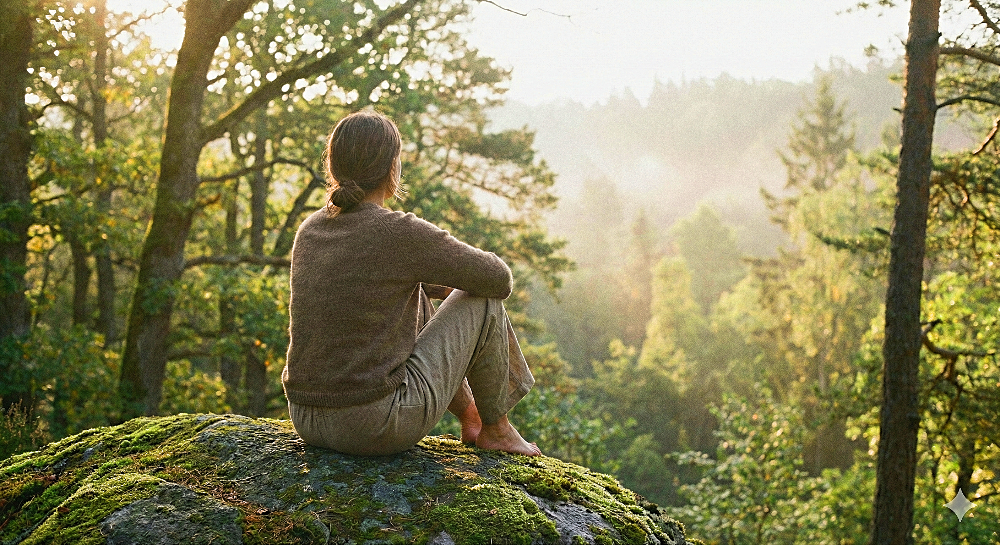 In die Weite blicken